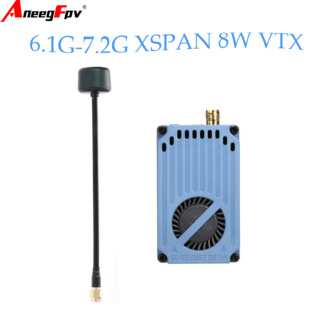 Fpv Drone Transmitter - RUSHFPV 6.1‑7.2G 8W X61728 VTX Video