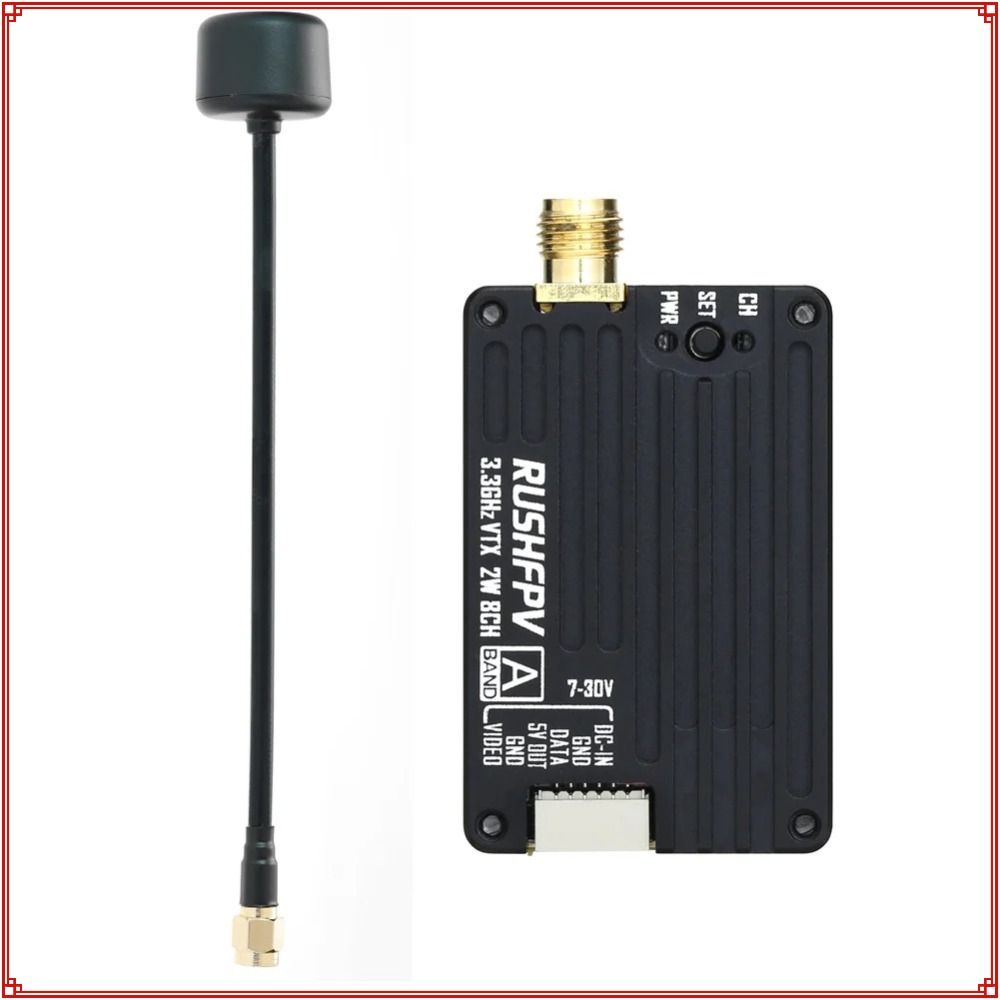 Fpv Drone Transmitter - 2026 Yeni RUSHFPV 3.3G 2W VTX