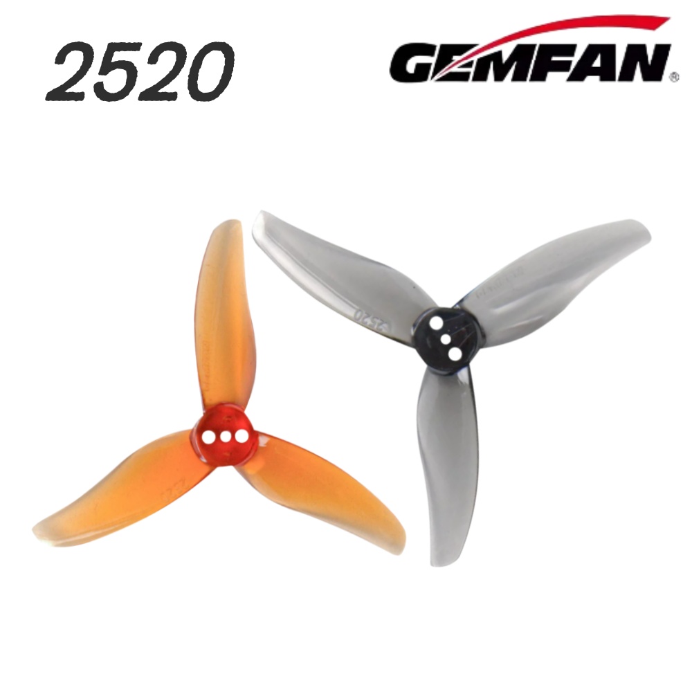 Fpv Drone Motor - 4 çift Gemfan Hurricane 2520 2.5X2X3