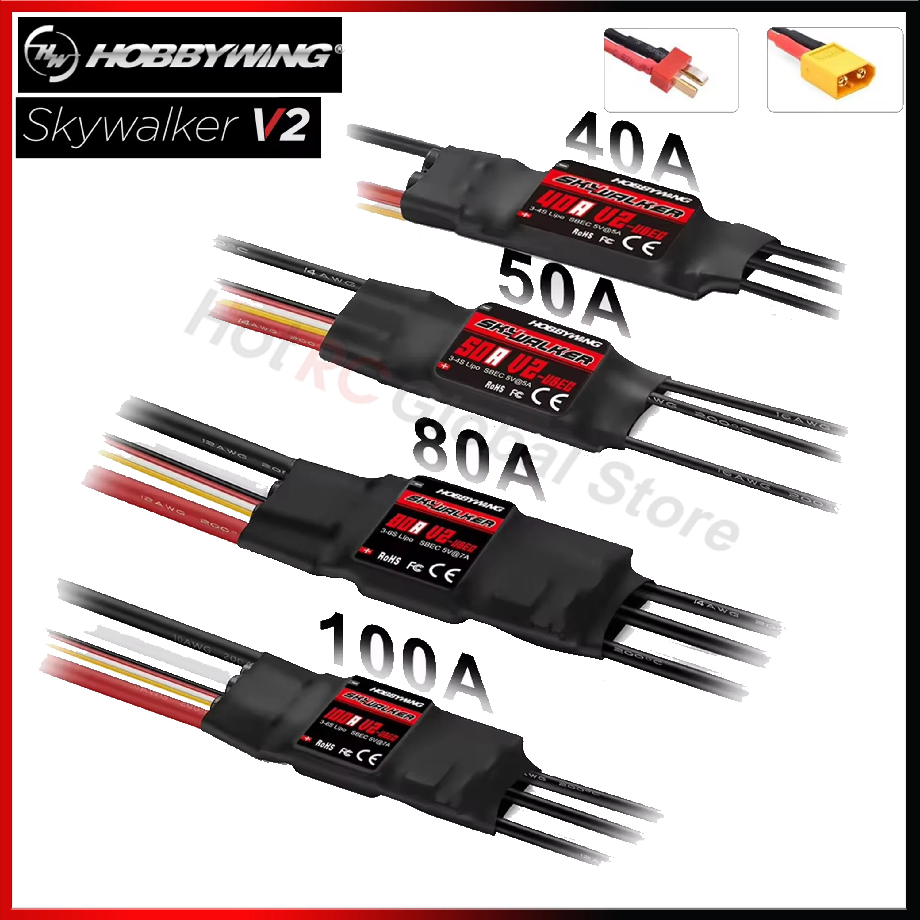 Fpv Drone Esc - HOBBYWING Skywalker V2 serisi 40A 50A