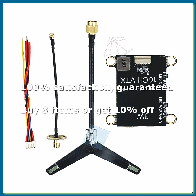 Fpv Drone Transmitter - 1.4G 1.5G 1.6G 3W VTX 16CH