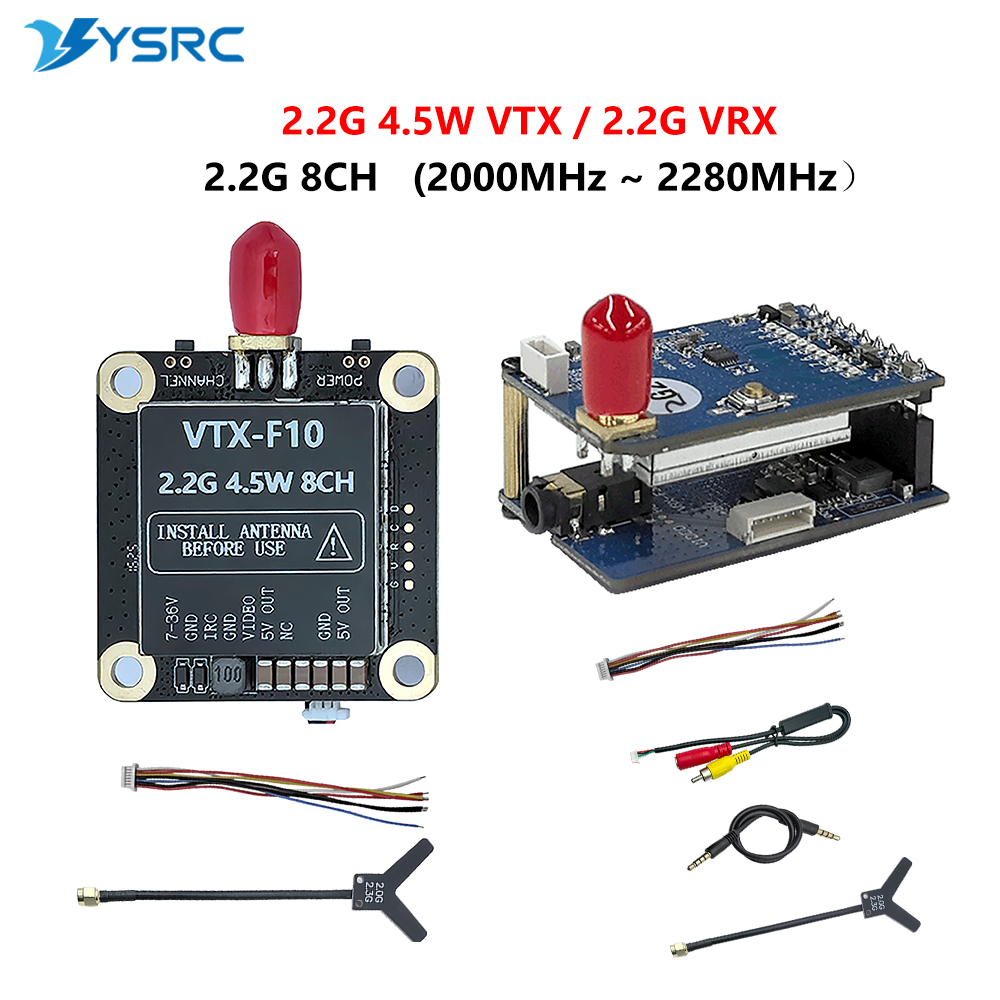 2.0-2.2G 4.5W VTX 8CH FPV Vide - Fpv Drone Transmitter incelemesi ve fiyatı