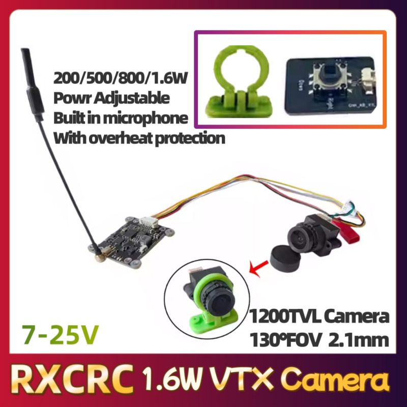 RXCRC 5.8G Modülü 48CH 1.6W VT - Fpv Drone Transmitter incelemesi ve fiyatı