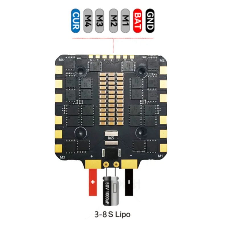 BLS 100A 4'ü 1 arada ESC FPV F - Fpv Drone Esc incelemesi ve fiyatı
