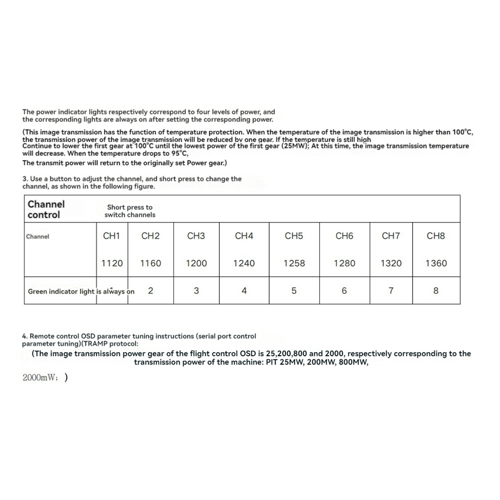 AS96-1.2G 2W VTX 8CH 2000Mw FP - Fpv Drone Transmitter incelemesi ve fiyatı